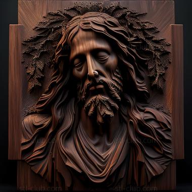 3D model st jesus (STL)